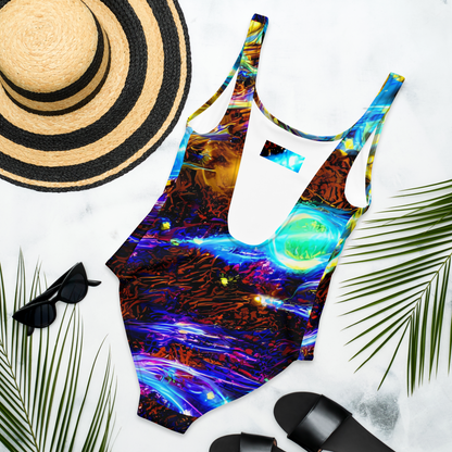 One-Piece Swimsuit - Neon Füssli