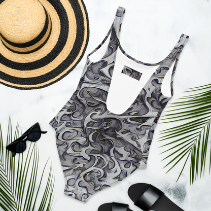 One-Piece Swimsuit - Mashburn Swirls