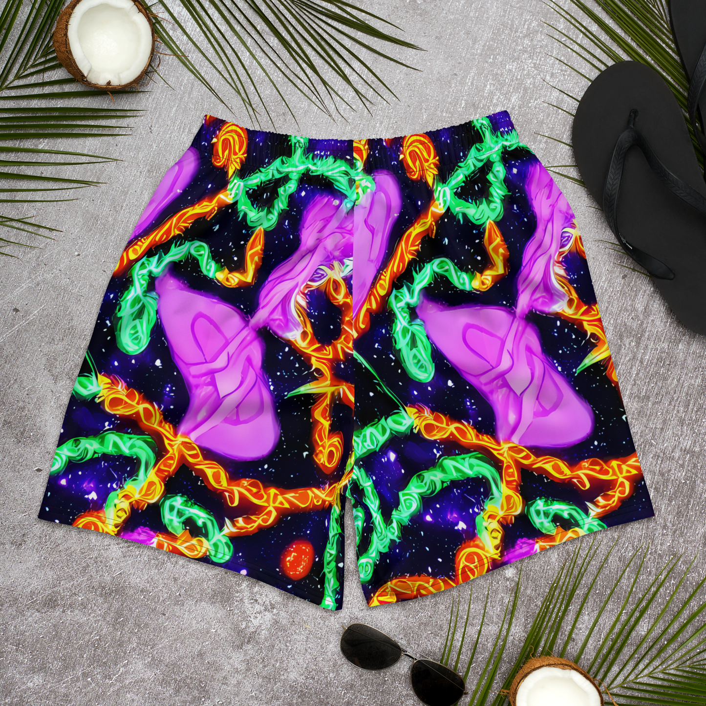 Men's Athletic Shorts - Enckell's Nebula