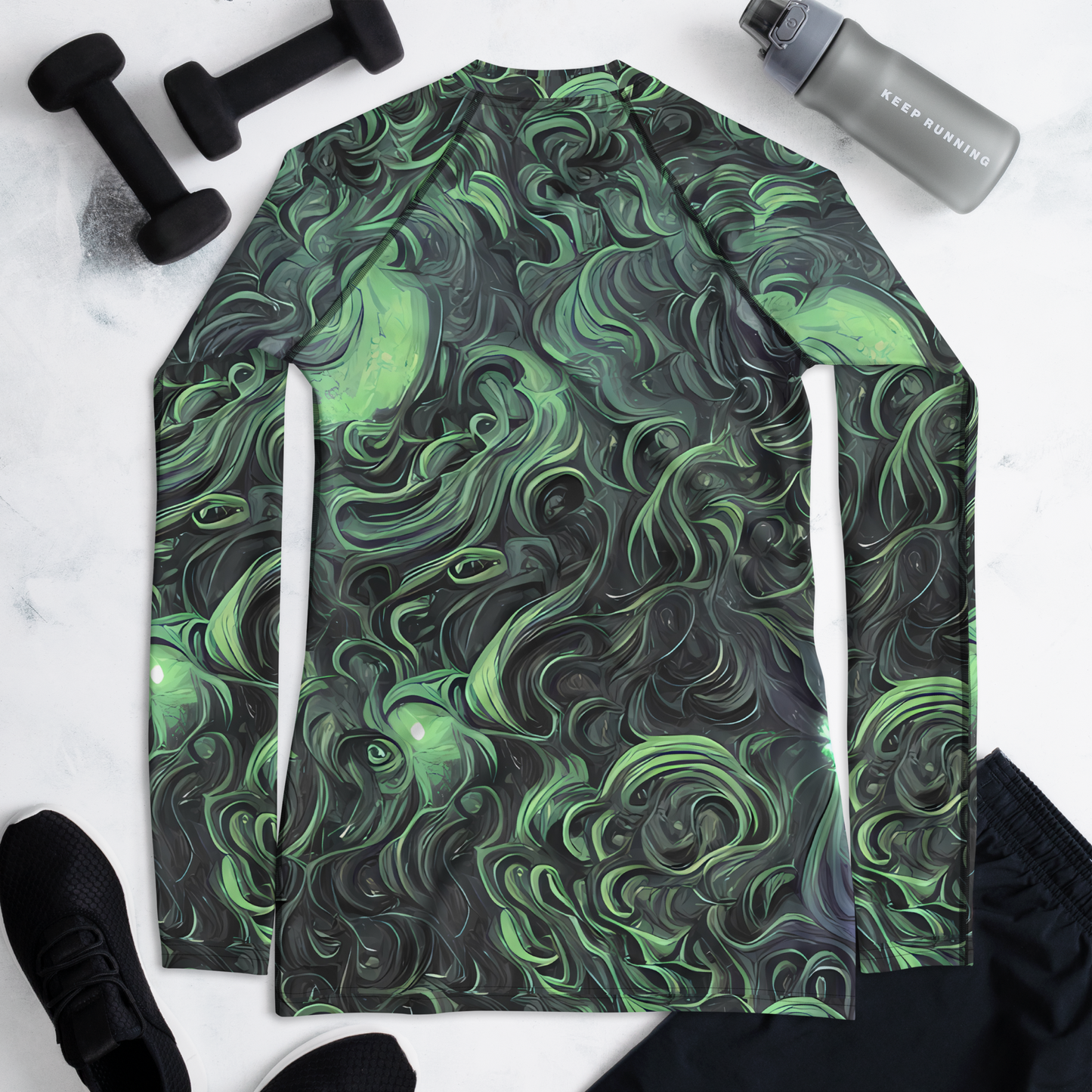 Women's Rash Guard - Savrasov Swirls
