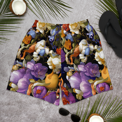 Men's Athletic Shorts - Blooming Cosmos