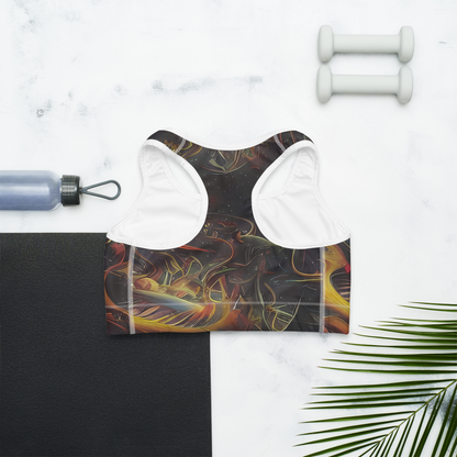 Sports Bra - Galactic Swirl