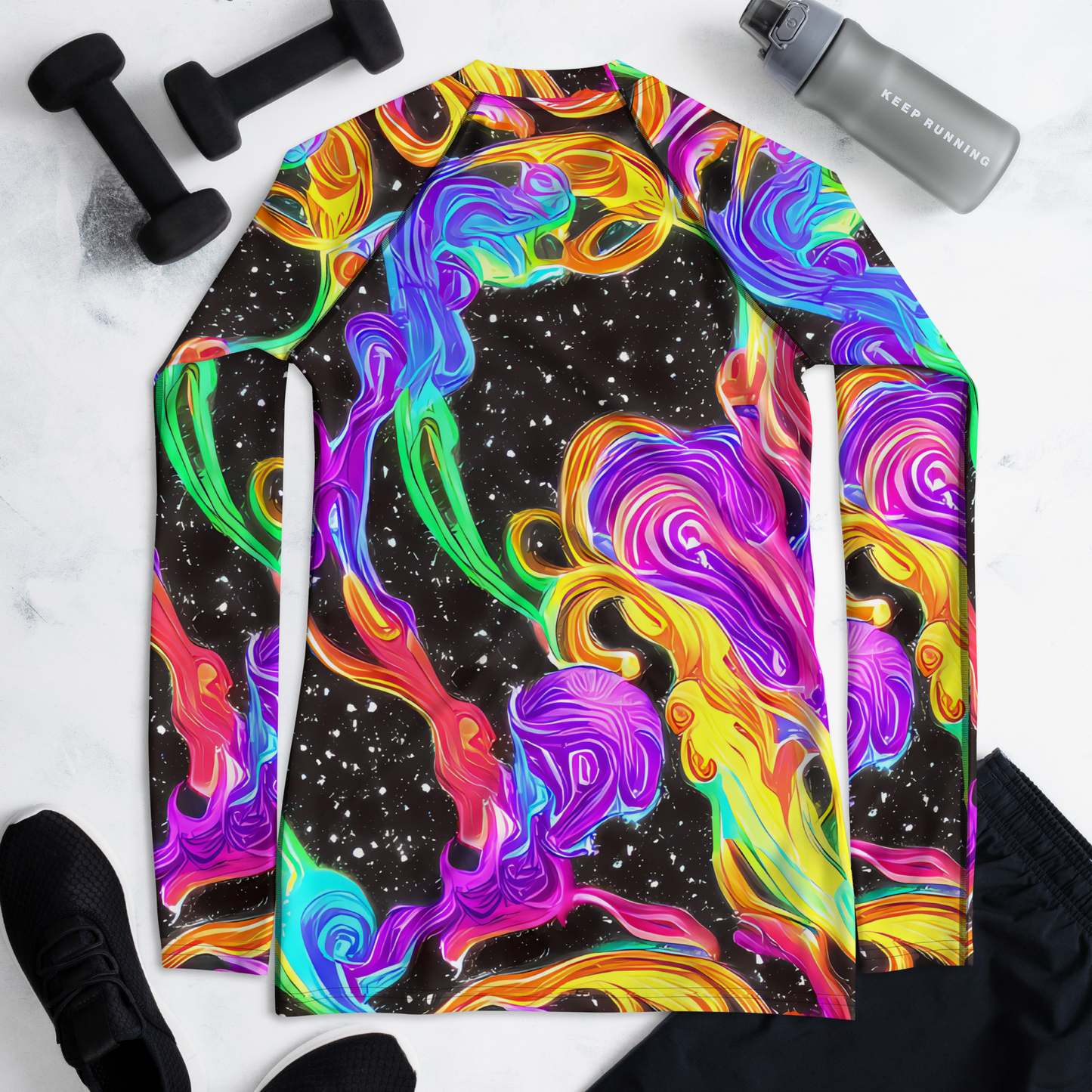 Women's Rash Guard - Yuan Whirls