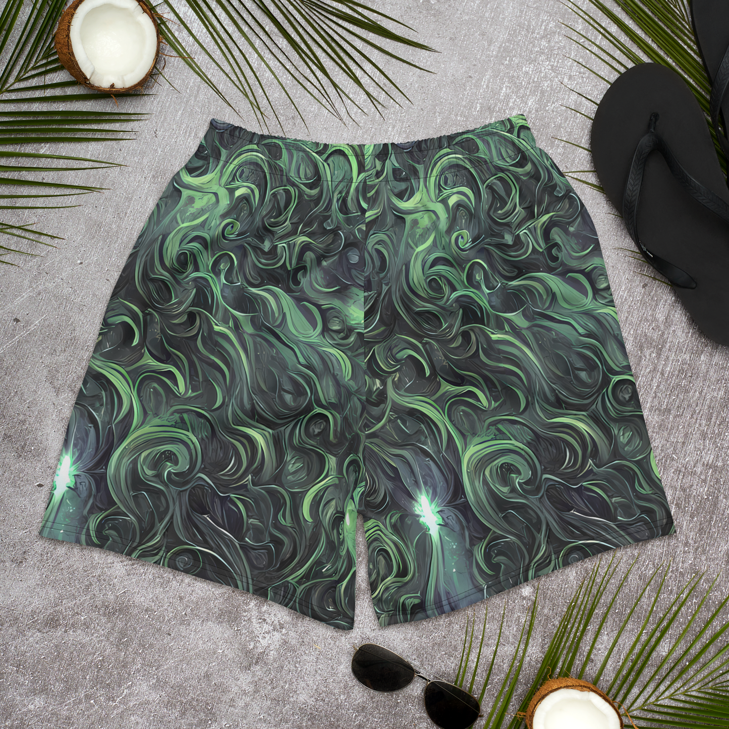 Men's Athletic Shorts - Savrasov Swirls