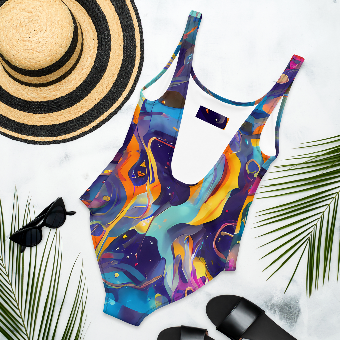 One-Piece Swimsuit - Whimsical Fusion