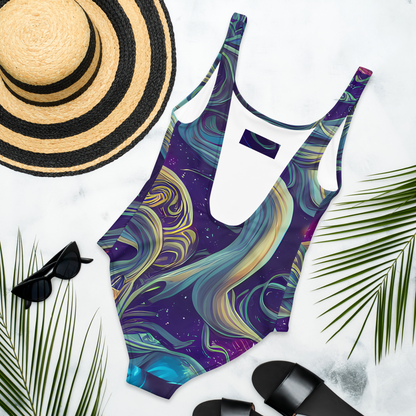 One-Piece Swimsuit - Stellar Waves