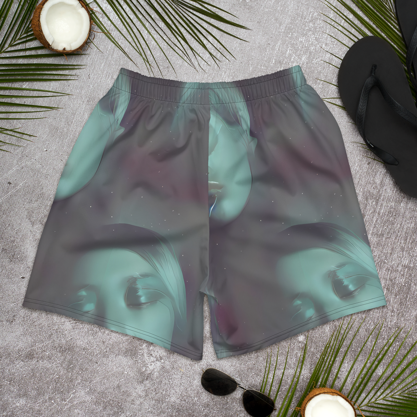 Men's Athletic Shorts - Surreal Dreams