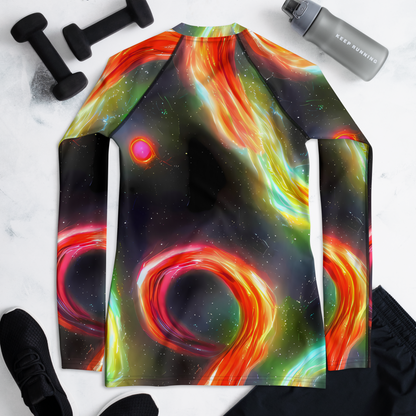 Women's Rash Guard - Sherwood Swirl