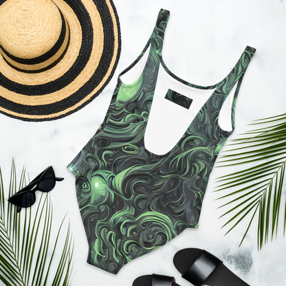 One-Piece Swimsuit - Savrasov Swirls