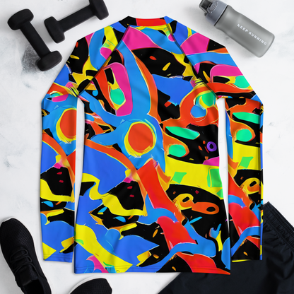 Women's Rash Guard - Orbit Opus