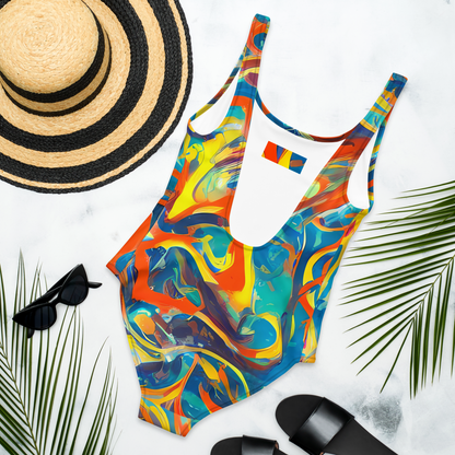 One-Piece Swimsuit - Chromatic Fusion