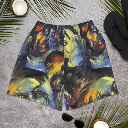 Men's Athletic Shorts - Cosmic Visages