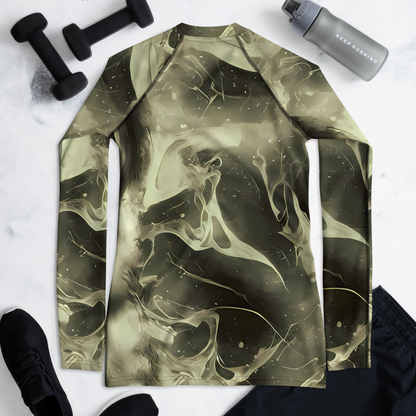 Women's Rash Guard - Biomech Whirl