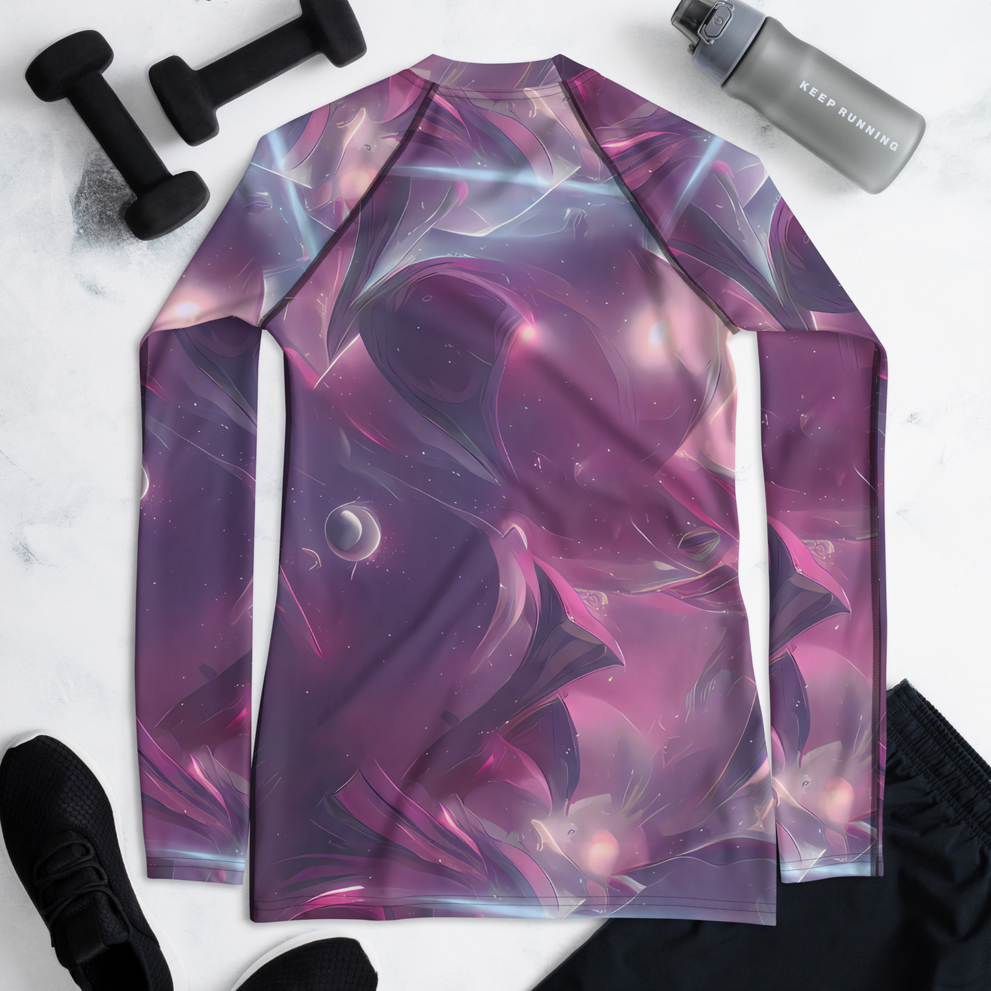 Women's Rash Guard - Vertex Visions