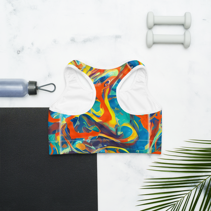 Sports Bra - Chromatic Fusion