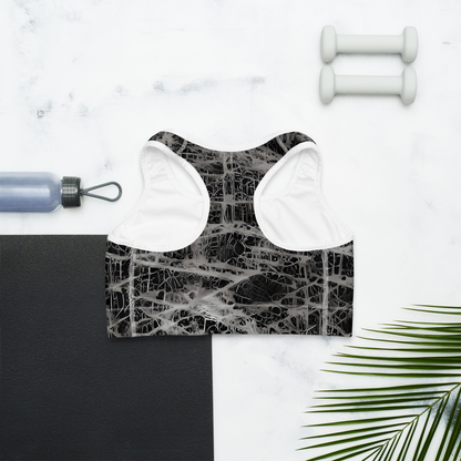 Sports Bra - Monochrome Mesh