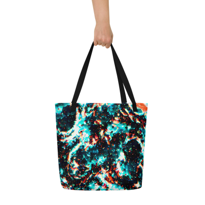 Large Tote Bag w/ Pocket - Whirlpool Dream