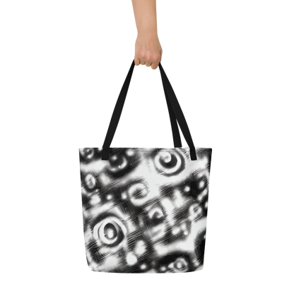 Large Tote Bag w/ Pocket - Bernhard Swirl