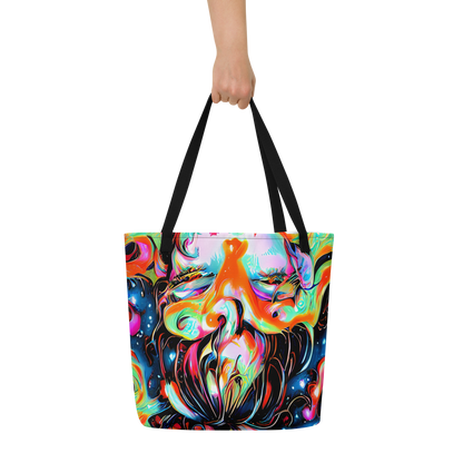 Large Tote Bag w/ Pocket - Viveros Vortex