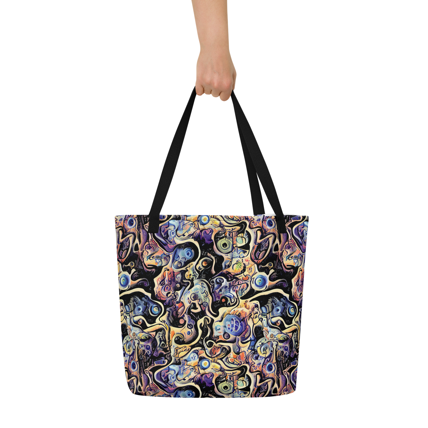 Large Tote Bag w/ Pocket - Grosz Galaxy