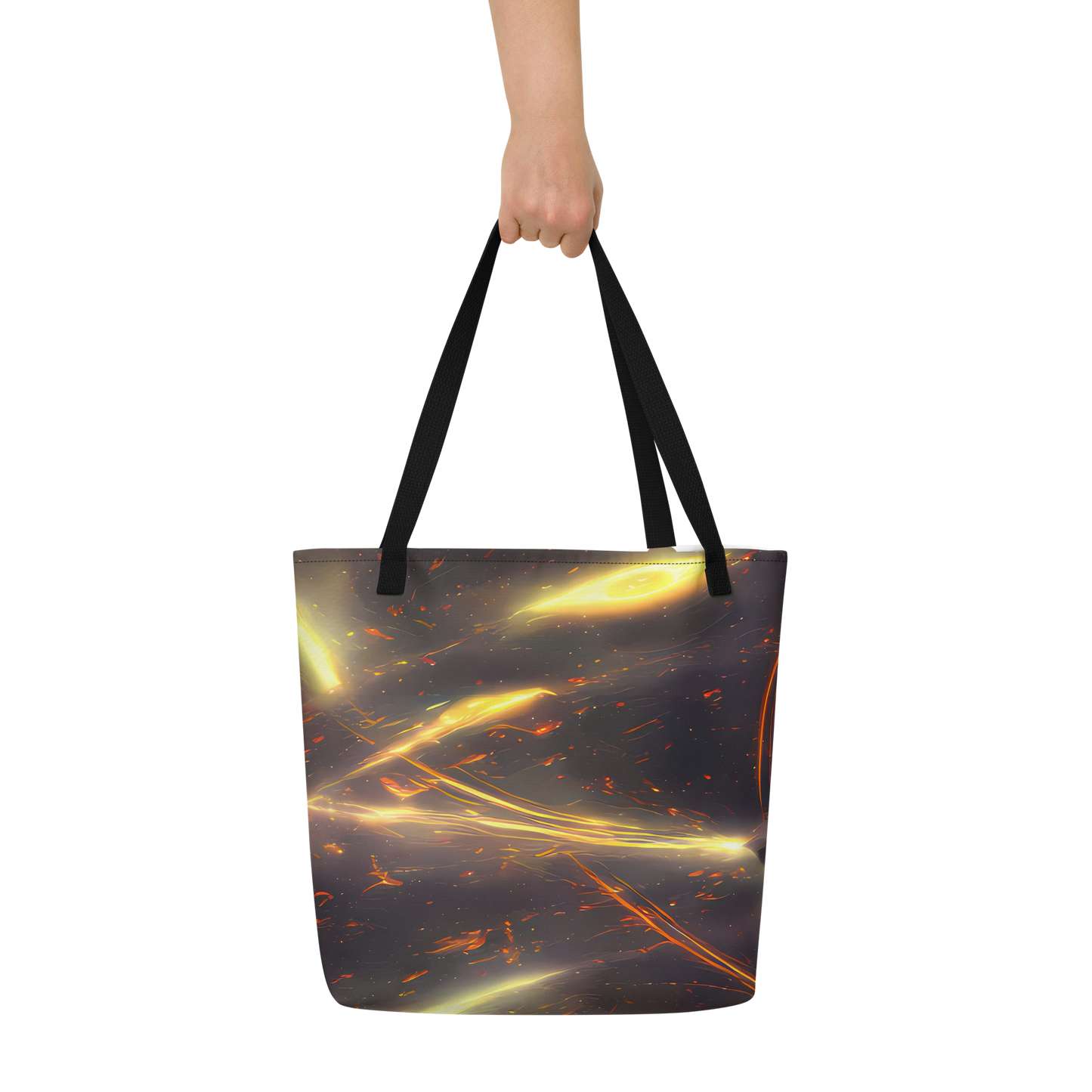 Large Tote Bag w/ Pocket - Stellar Arcana