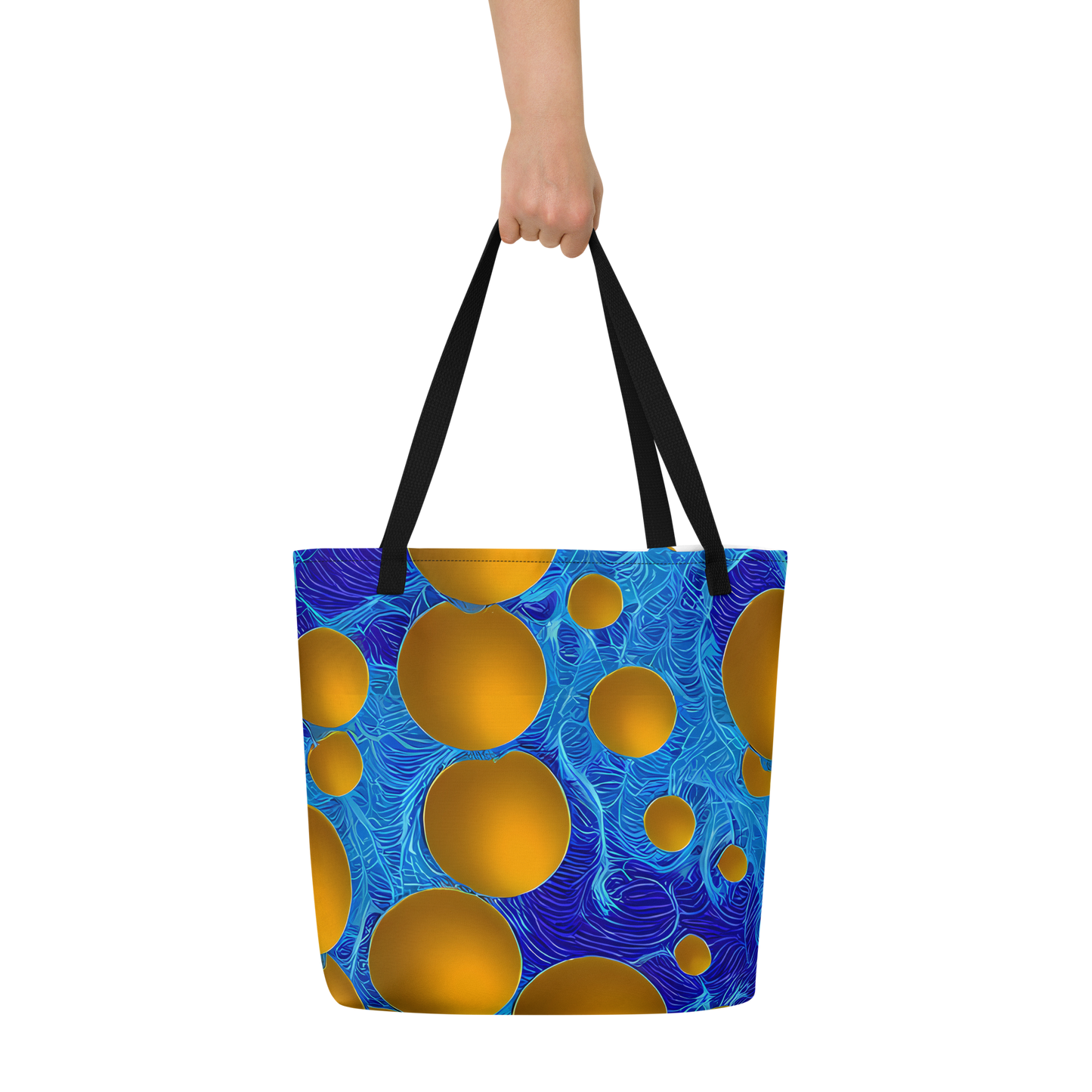 Large Tote Bag w/ Pocket - Remnev Reverie