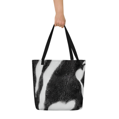 Large Tote Bag w/ Pocket - Ray's Illusion