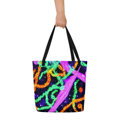 Large Tote Bag w/ Pocket - Enckell's Nebula