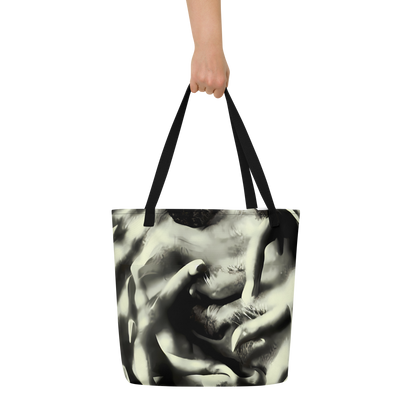 Large Tote Bag w/ Pocket - Shadowed Mystique