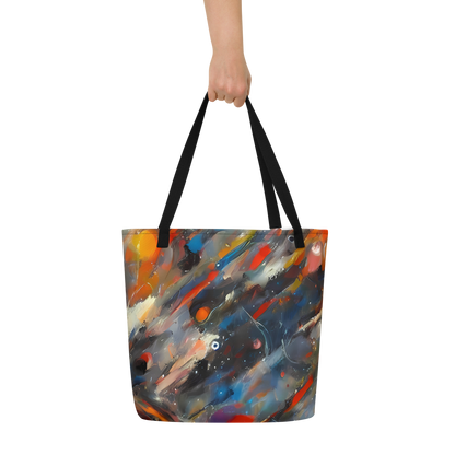 Large Tote Bag w/ Pocket - Palette Rush