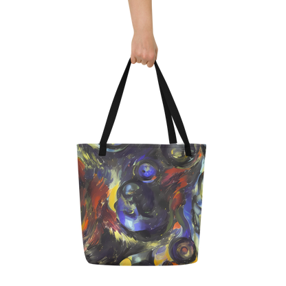 Large Tote Bag w/ Pocket - Corinthian Gaze