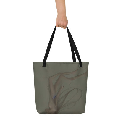 Large Tote Bag w/ Pocket - Valsecchi's Veil