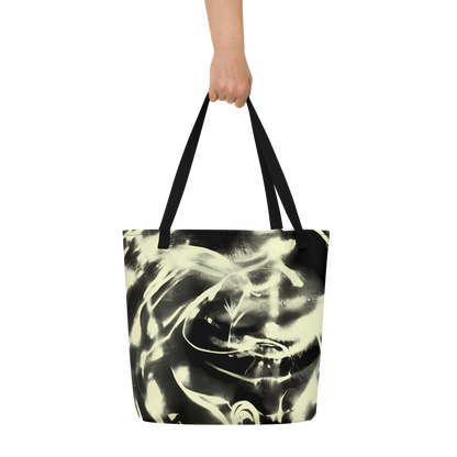 Large Tote Bag w/ Pocket - Visionary Flux