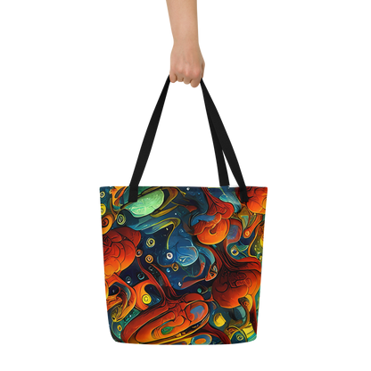 Large Tote Bag w/ Pocket - Duncanson Dream