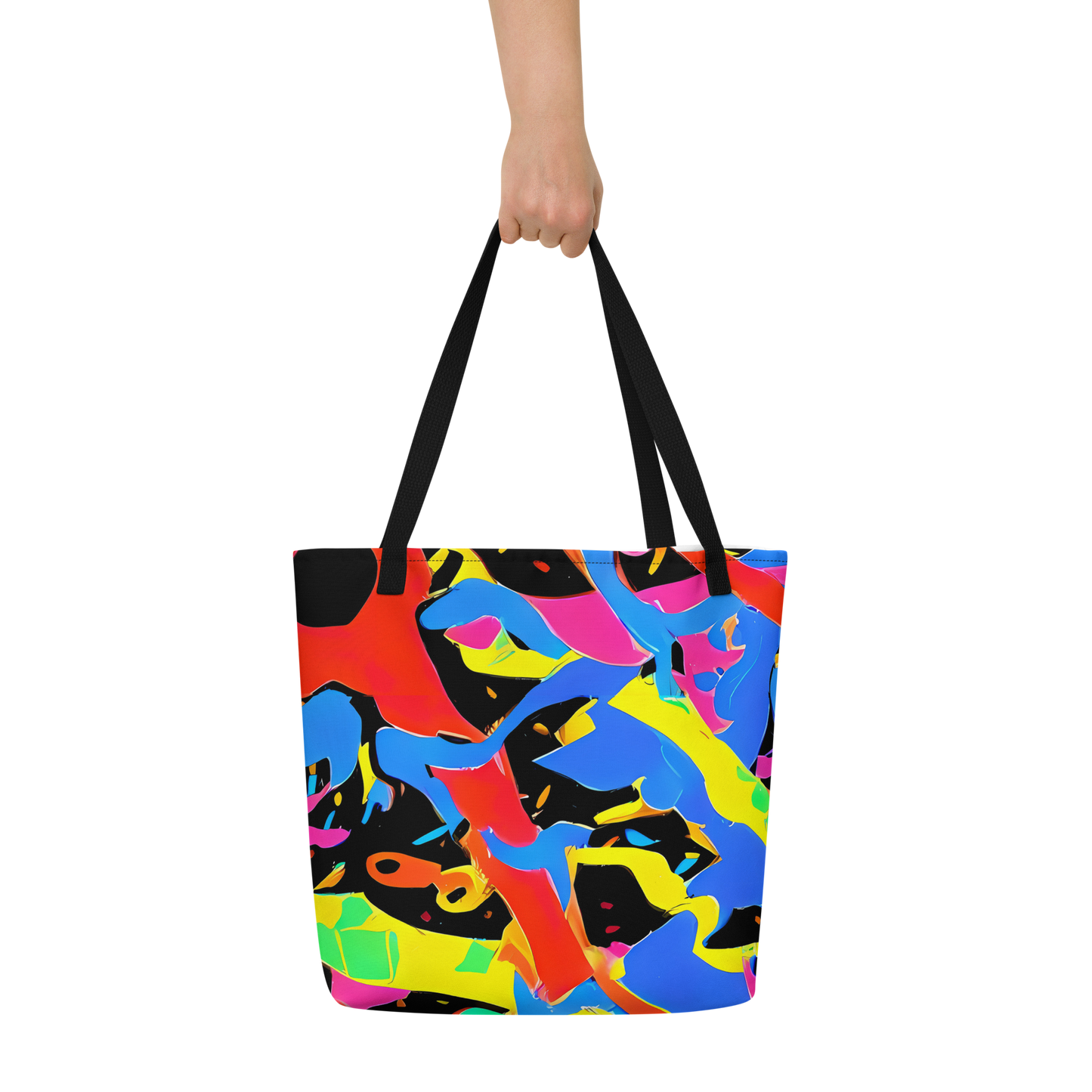 Large Tote Bag w/ Pocket - Orbit Opus