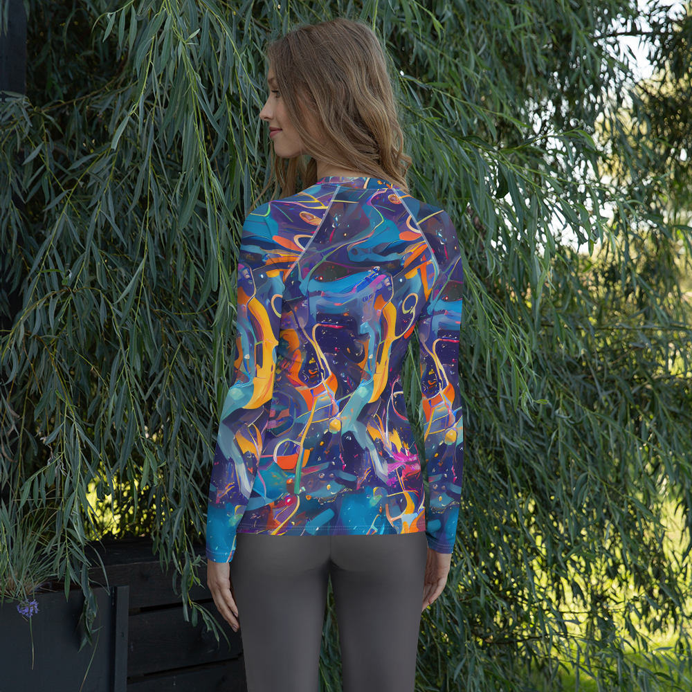 Women's Rash Guard - Brown's Chaos