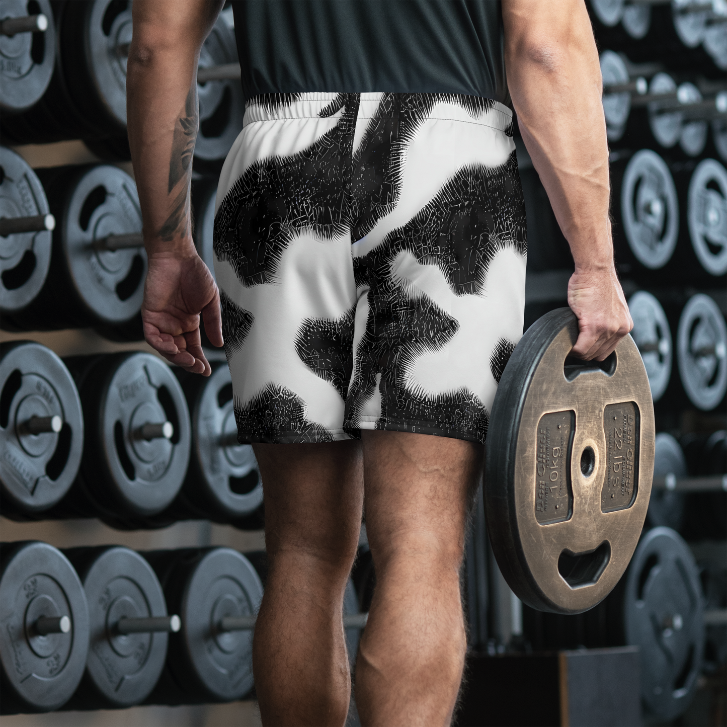 Men's Athletic Shorts - Ray's Illusion