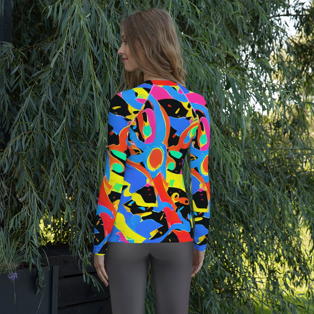 Women's Rash Guard - Orbit Opus