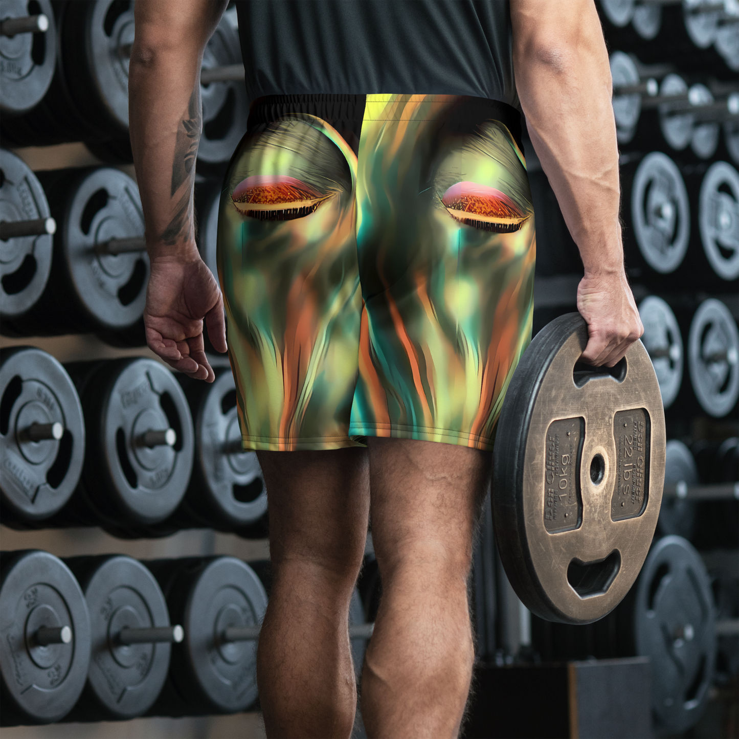 Men's Athletic Shorts - Newtonian Visage