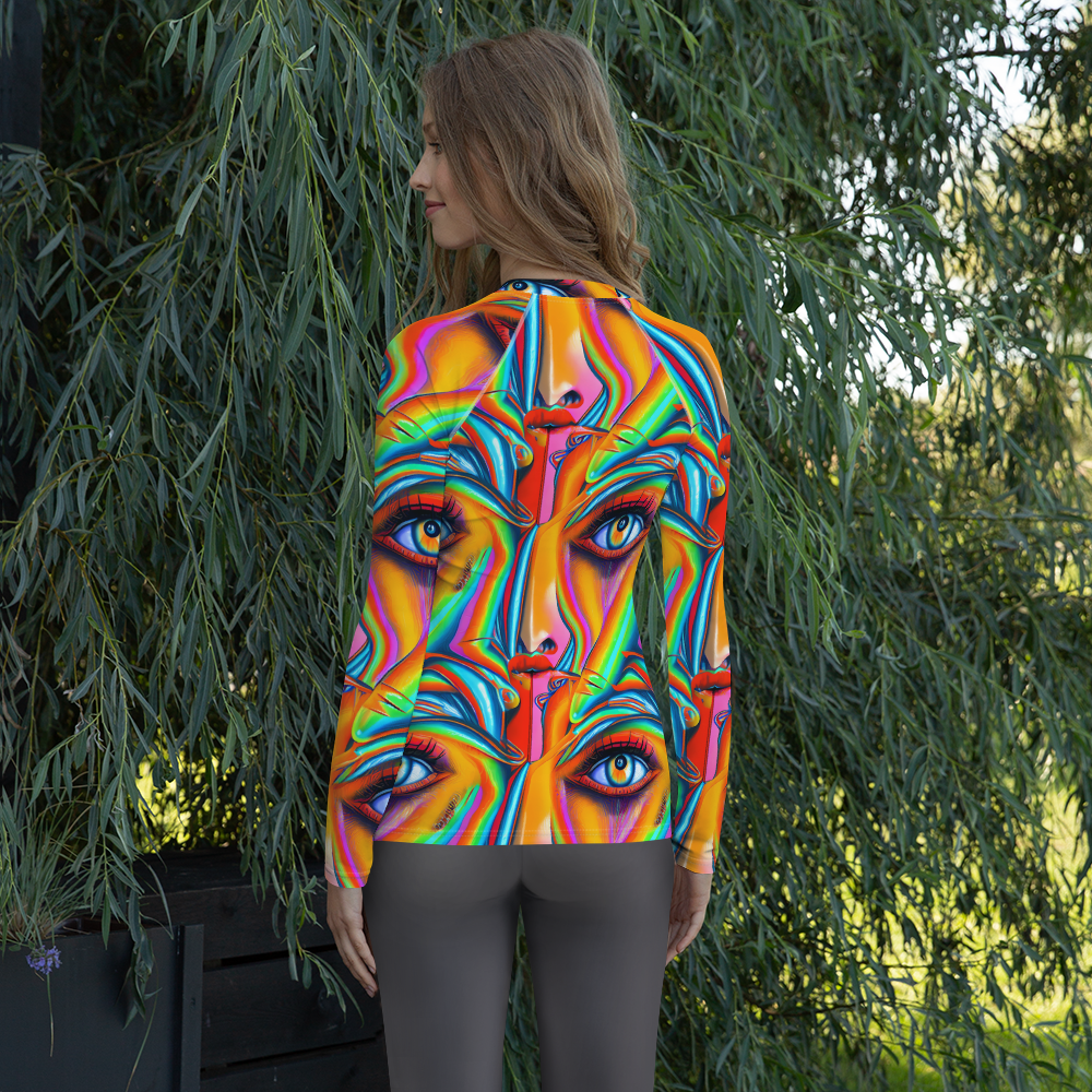 Women's Rash Guard - Kaleidovisions