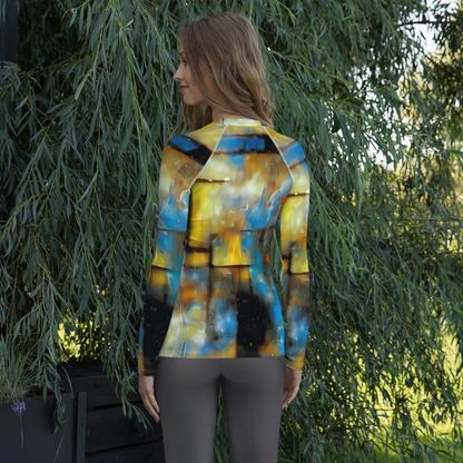 Women's Rash Guard - Kohn Cubism