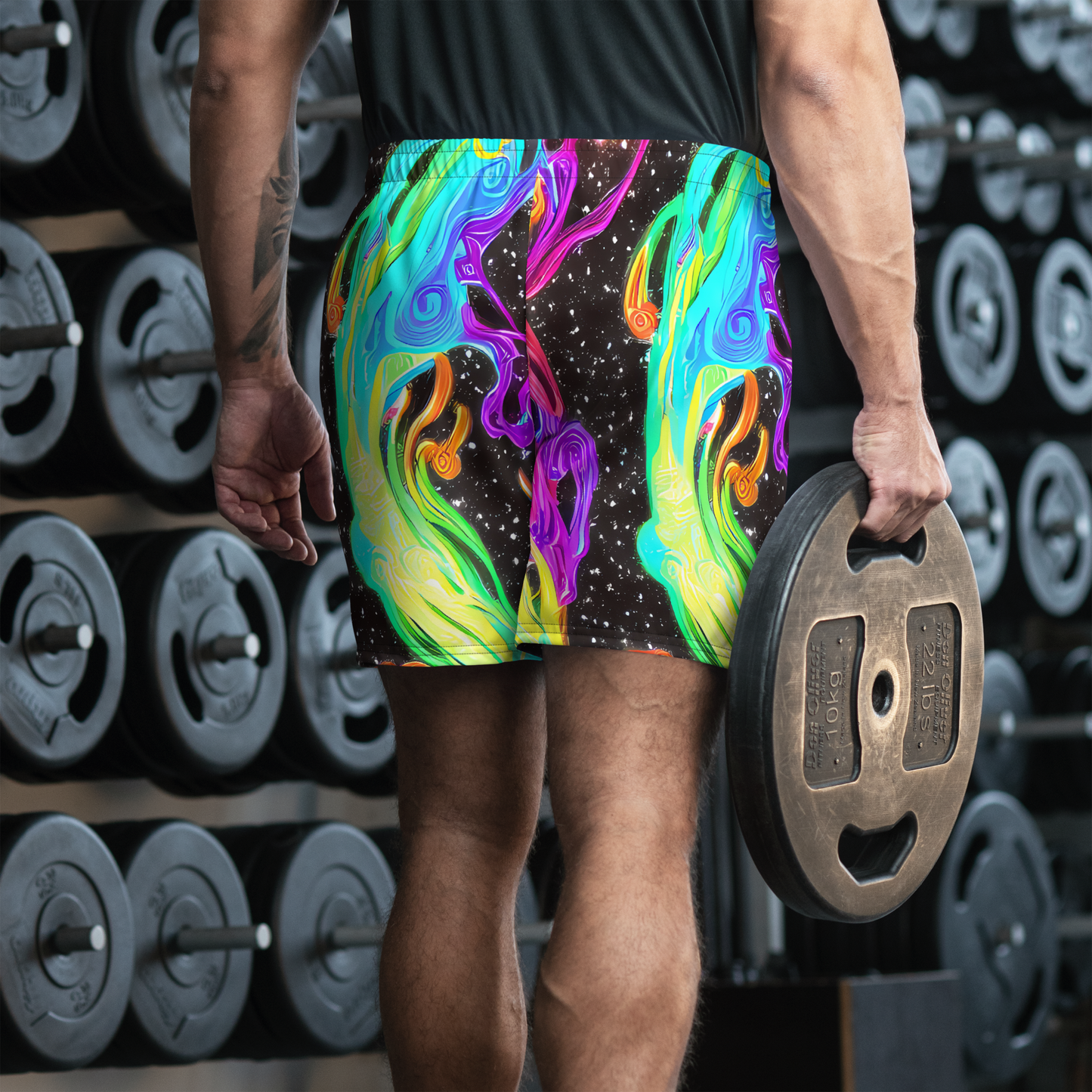 Men's Athletic Shorts - Yuan Whirls