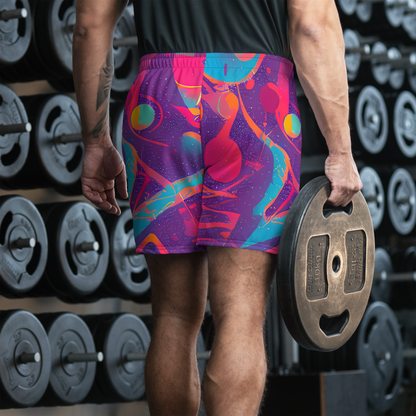 Men's Athletic Shorts - Spheric Rhapsody