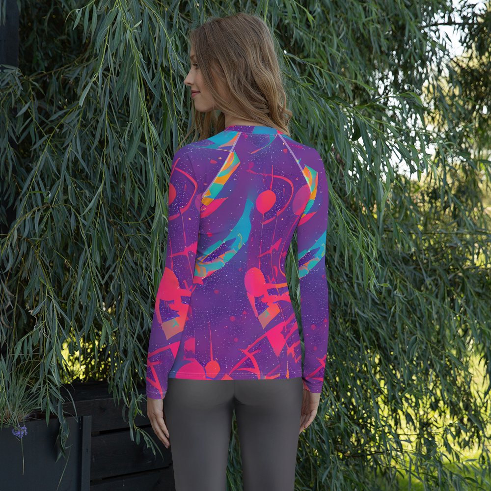 Women's Rash Guard - Spheric Rhapsody