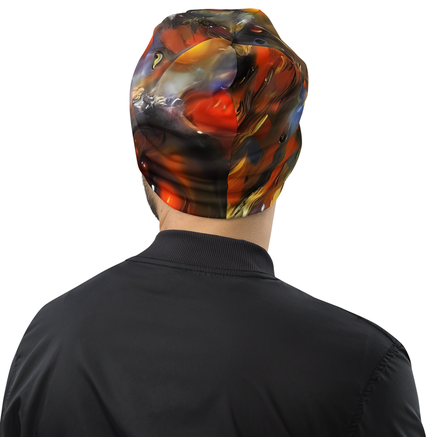 Beanie - Brushstroke Blaze