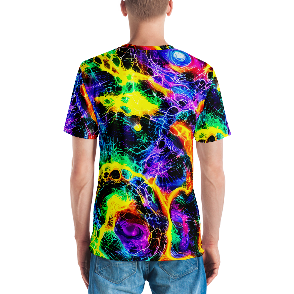 Men's Crew Neck T-Shirt - Vivid Veil