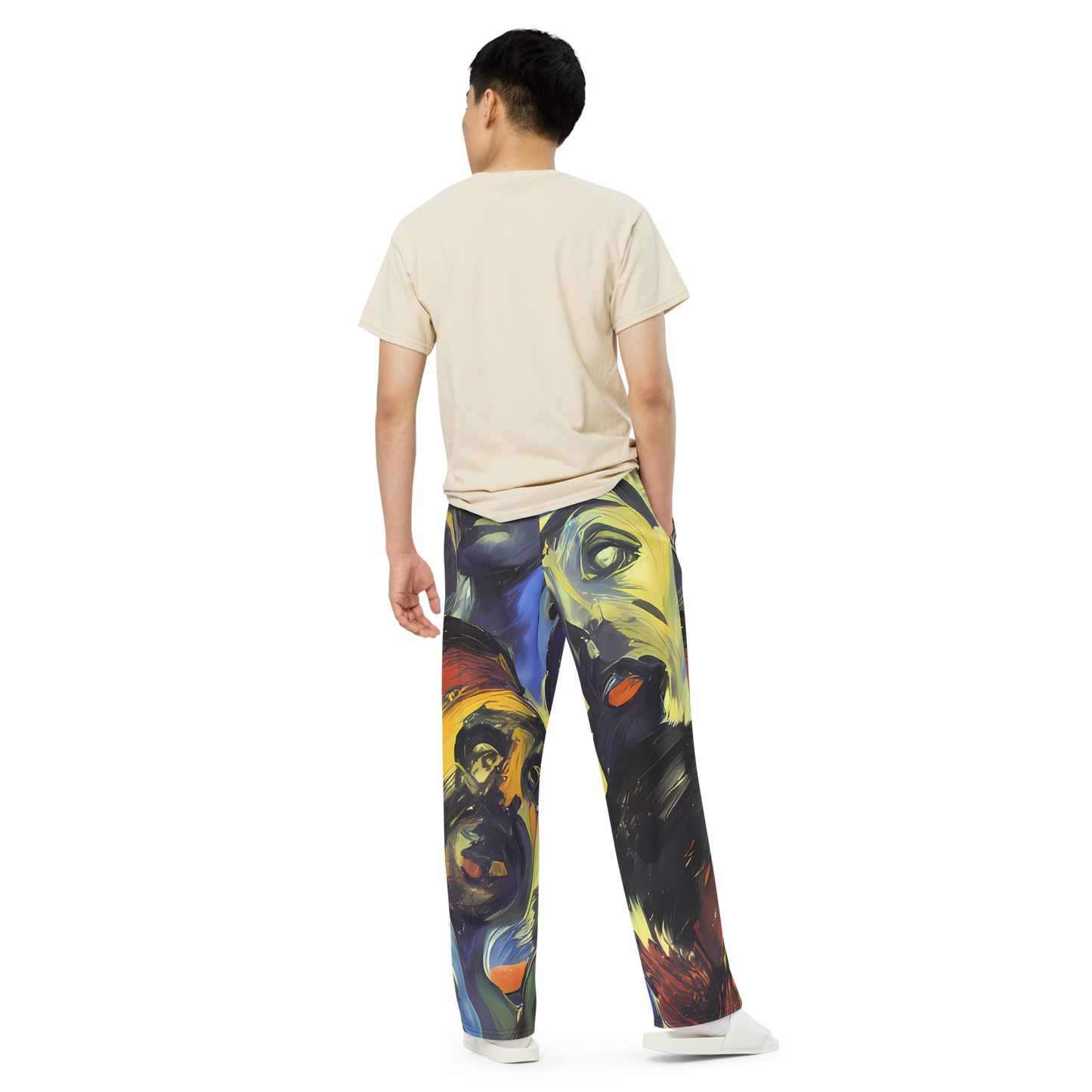 Wide-Leg Pants - Cosmic Visages