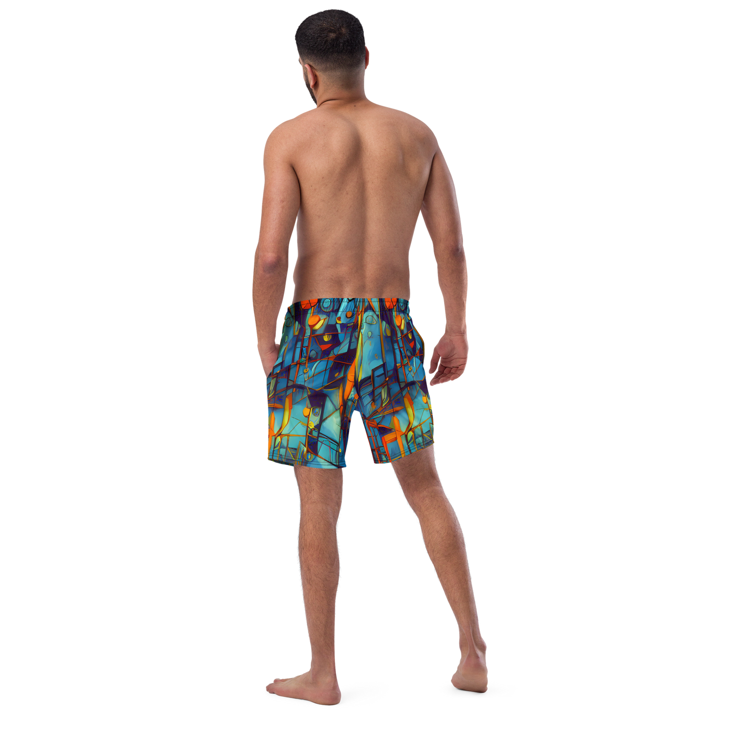 Swim Trunks - Abstract Eddy