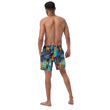 Swim Trunks - Abstract Eddy