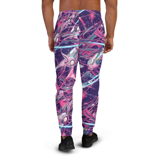 Men’s Joggers - Neo-Tokyo Twirl